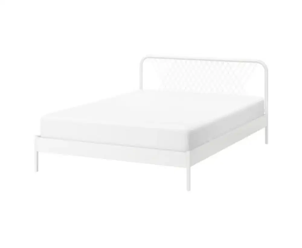 Kasur Set IKEA NESTTUN + Ranjang VESTMARKA 200x180 cm