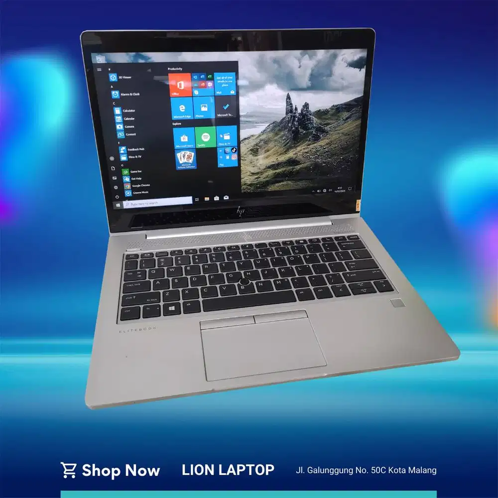 Core i7 gen 8 RAM 8GB Touchscreen Slim HP Elitebook 830 G6 [25|02]