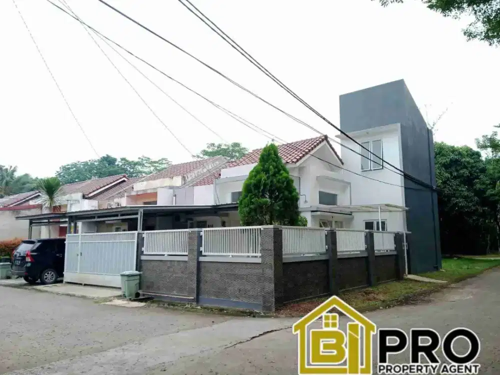 Parung Bogor, rumah Hoek,asri,  siap huni, strategis, harga murah