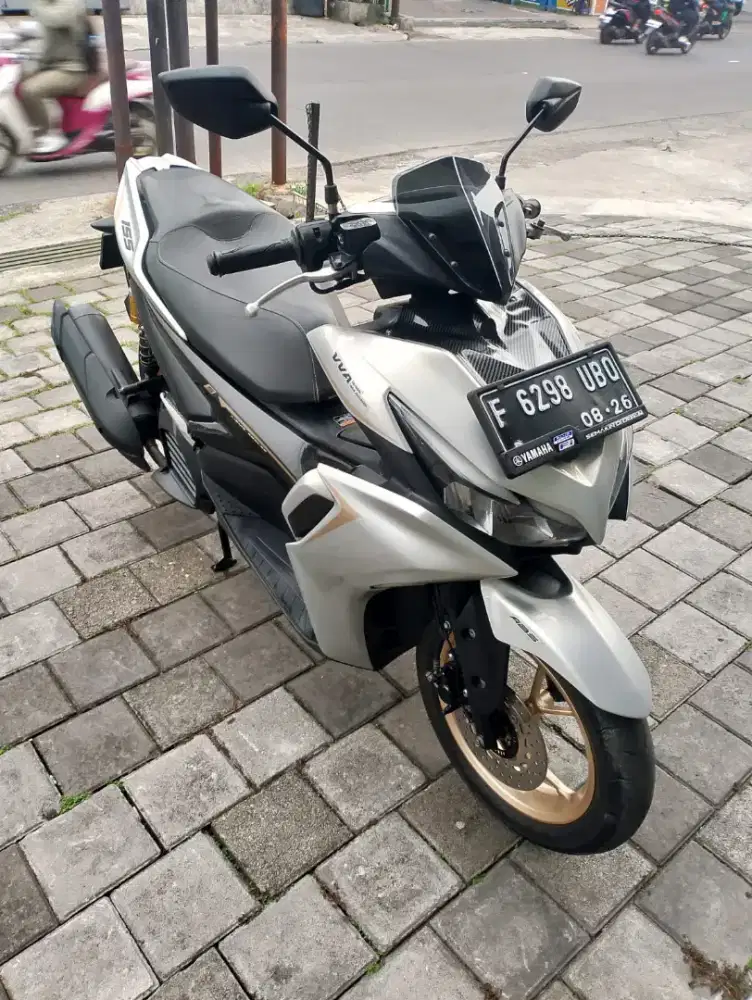 Jual Yamaha Aerox New Cayless tahun 2021 mulus