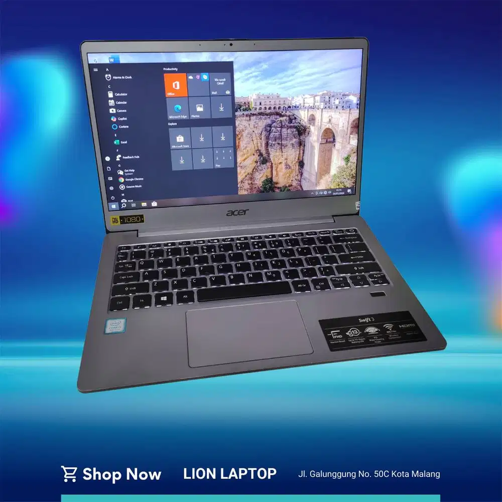 Super Slim Core i5 Gen 8 8/25 Acer Swift 3 SF313-51 [25|02]