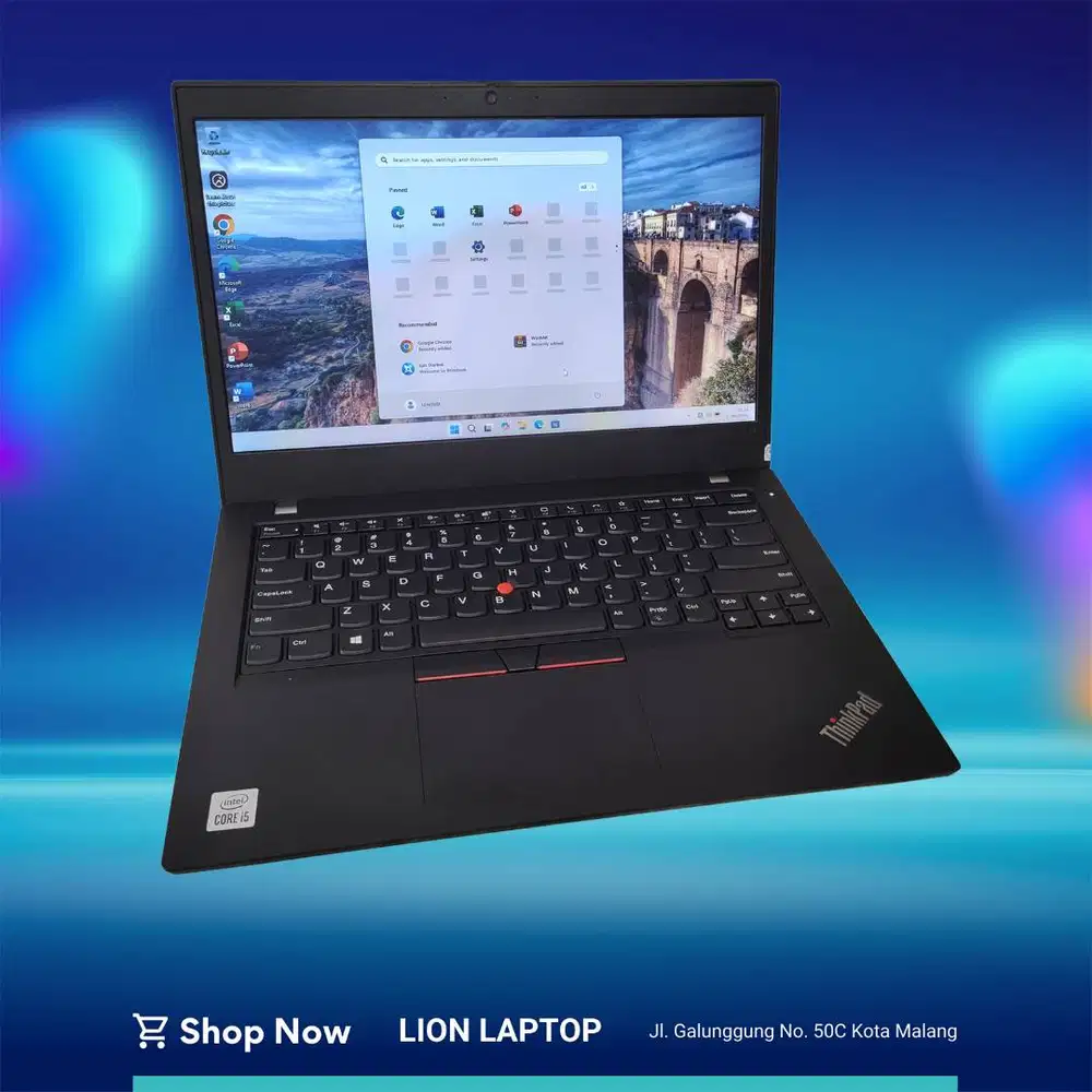 i5 Gen 10 Murah RAM 8GB SSD 256GB Lenovo Thinkpad L14 [25|02]