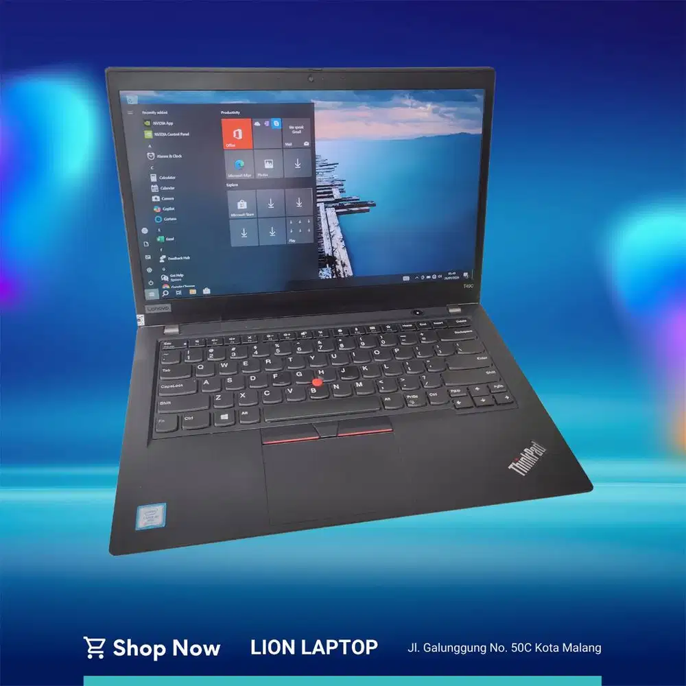 Double VGA NVIDIA Core i5 8/256 Slim Lenovo Thinkpad T490 [25|02]