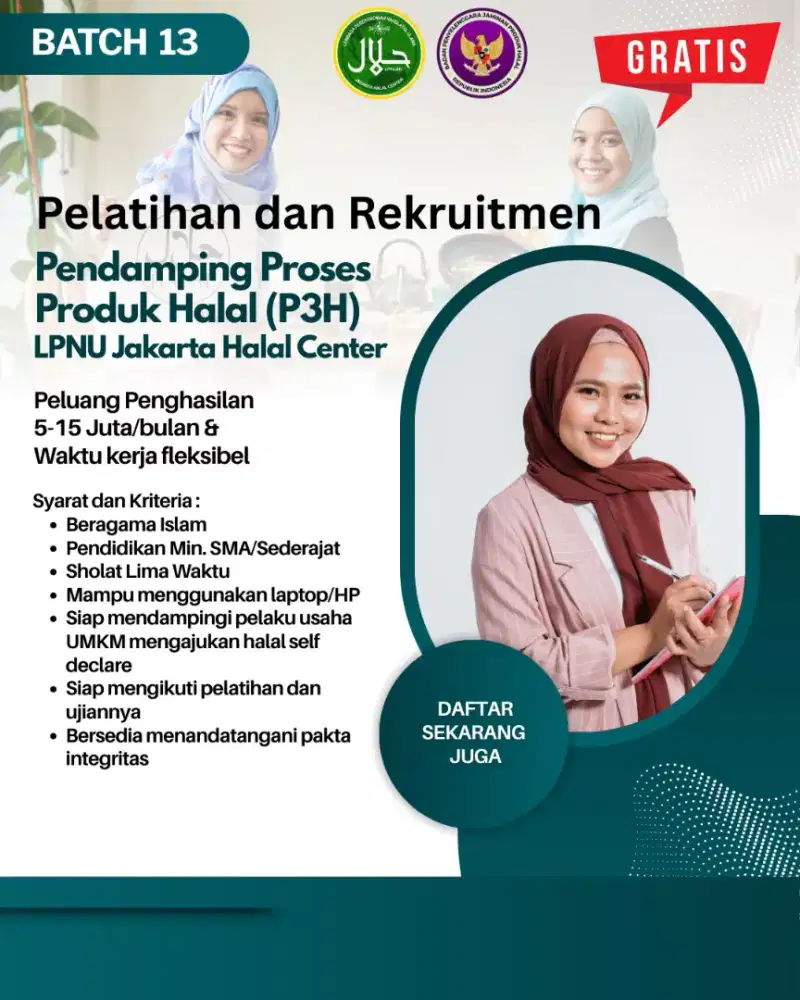 PELATIHAN DAN REKRUTMEN P3H SE-INDONESIA