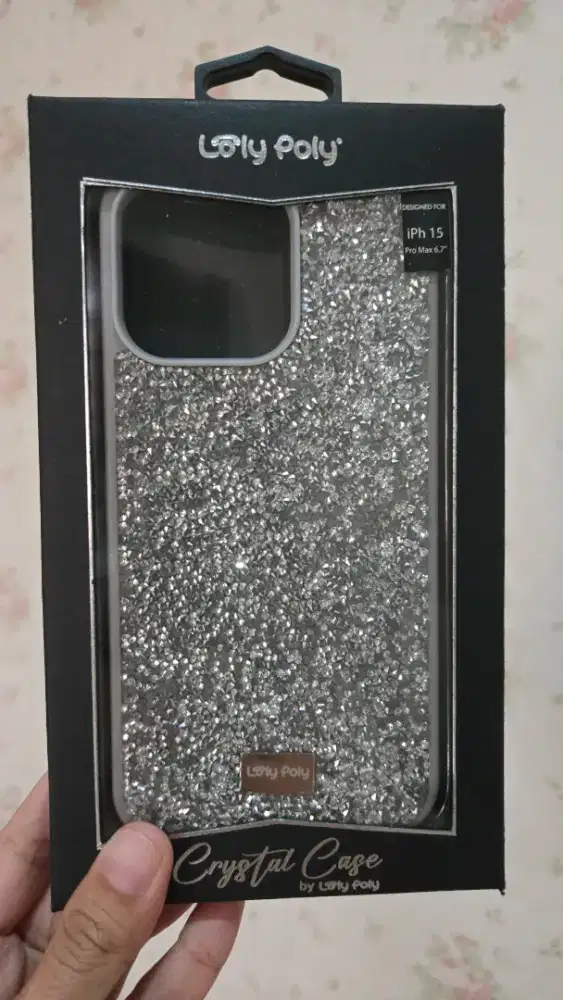 Case iphone 15 pro max lolypoly cristal