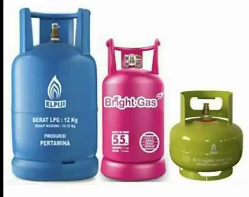 Agen Gas 3Kg 5kg 12kg (Gratis Antar)