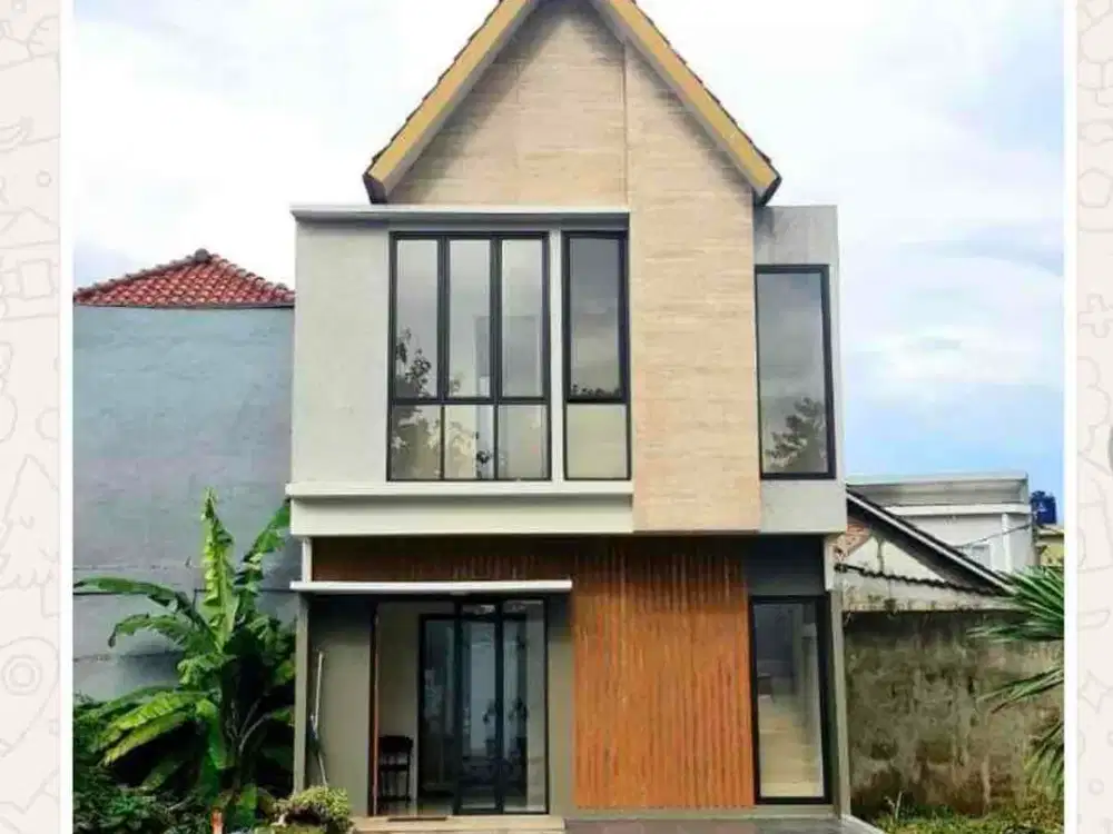 Dijual rumah baru modern minimalis di jatisampurna