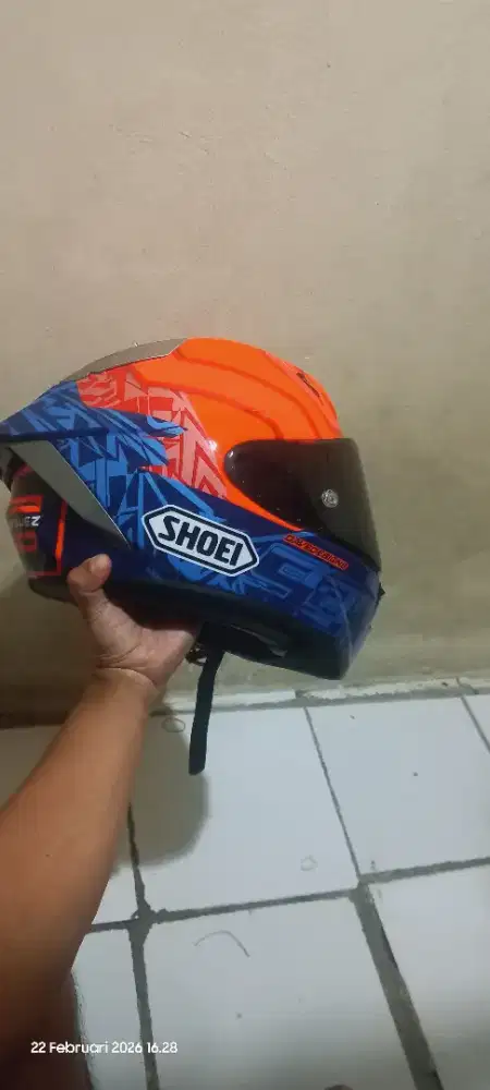SHOEI X15 MARQUEZ 7 1:1 SIZE M FIT L