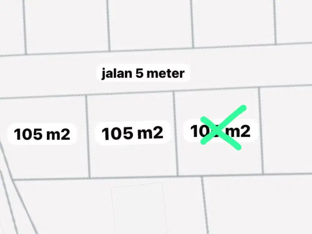 Dijual Tanah Sudah SHM di Jl Pidada, Gatot Subroto, Denpasar