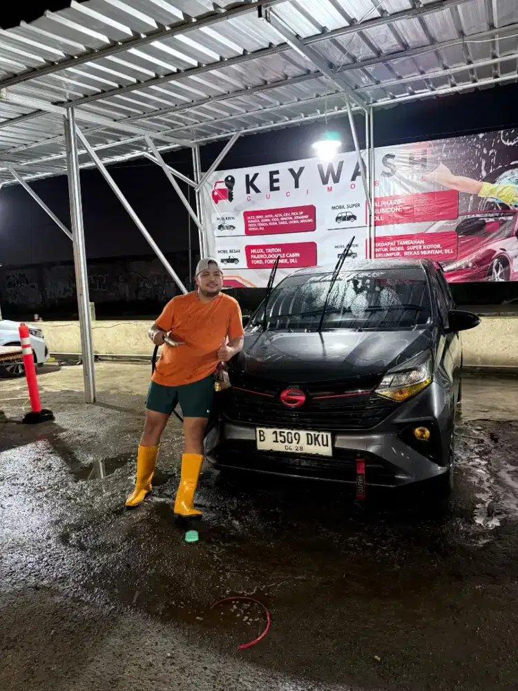 Di perlukan tukang cuci mobil