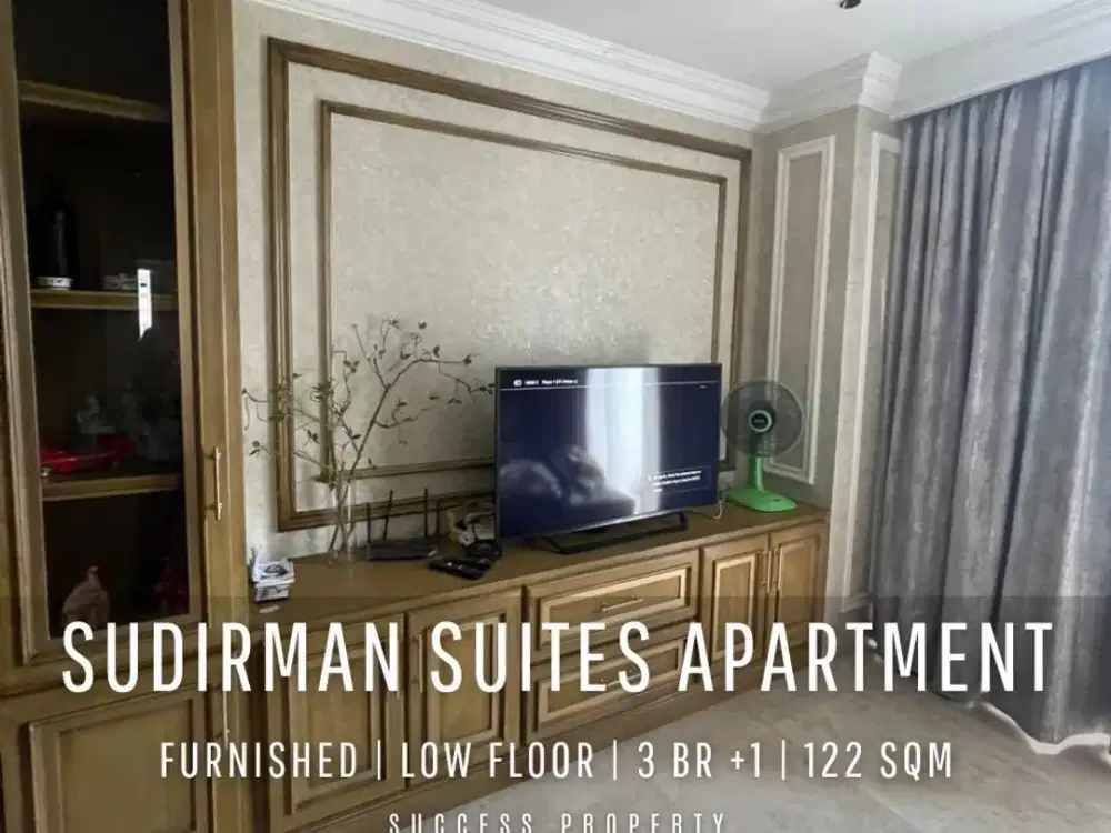 For Rent! Sudirman Suites Low Floor Fully Furnished with Sudirman View