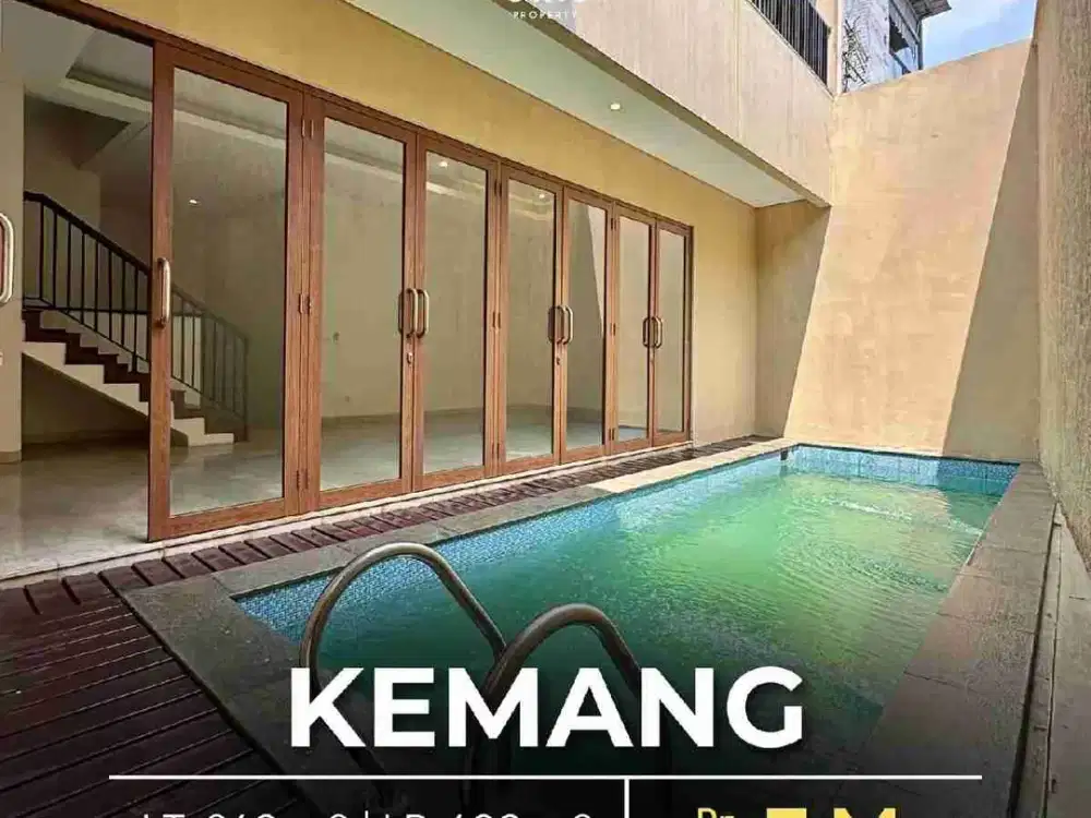 TROPICAL HOUSE 
BEBAS BANJIR di Kemang Jakarta Selatan