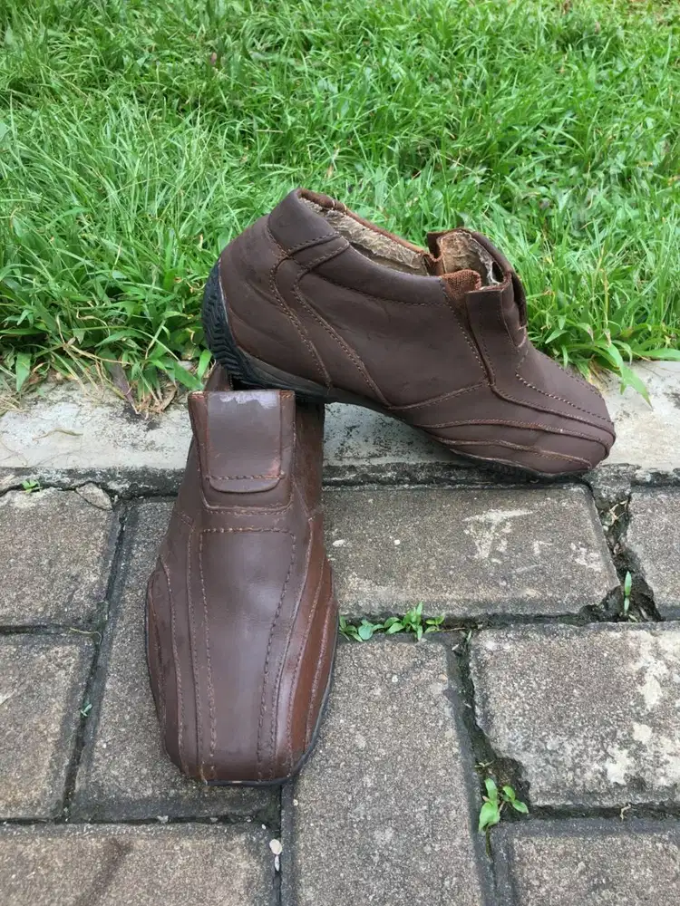 Sepatu kulit second original Boots Andrew