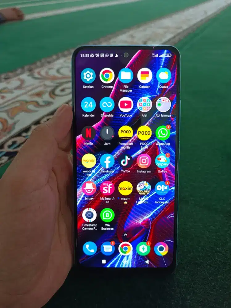 Poco X5 8/256 5G fullset bisa tt bt