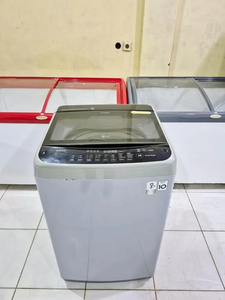 Free antar mesin cuci LG 9kg siap kirim