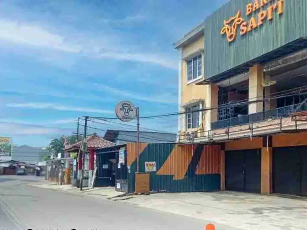 Ruko Gandeng 2 Unit Bintara Bekasi – LT 176m² LB 370m², Lokasi Strategis Jalan Raya, Harga di Bawah Pasar!