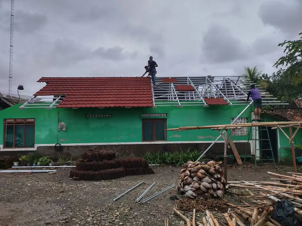 BIMA TRUSS Spesialisnya Baja Ringan Utk Renovasi Atap Lapuk