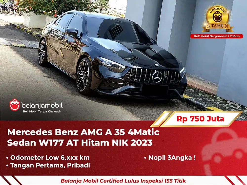 [ LOW KM 6RB ] Mercedes Benz Mercy AMG A 35 A35 4Matic W177 2023/2024