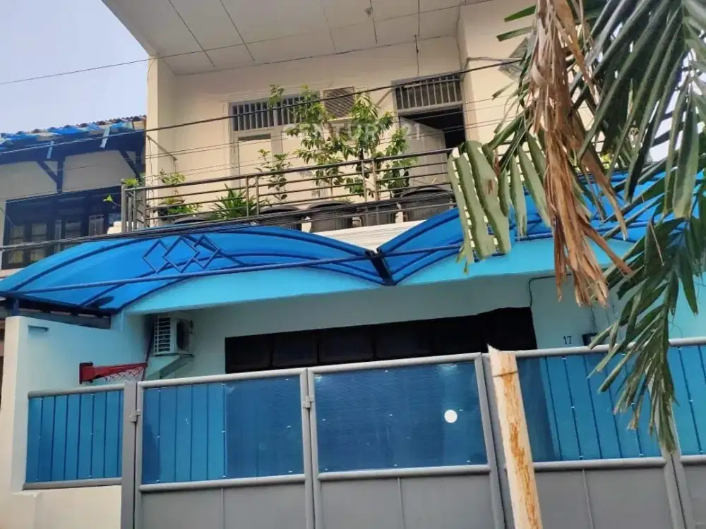 Rumah 2 Lantai Percetakan Negara Johar Baru Jakarta Pusat