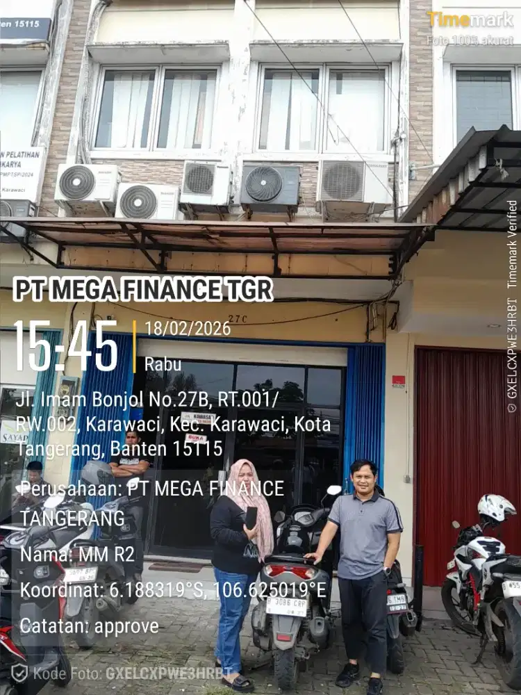 Telemarketing dana tunai PT mega finance tangerang