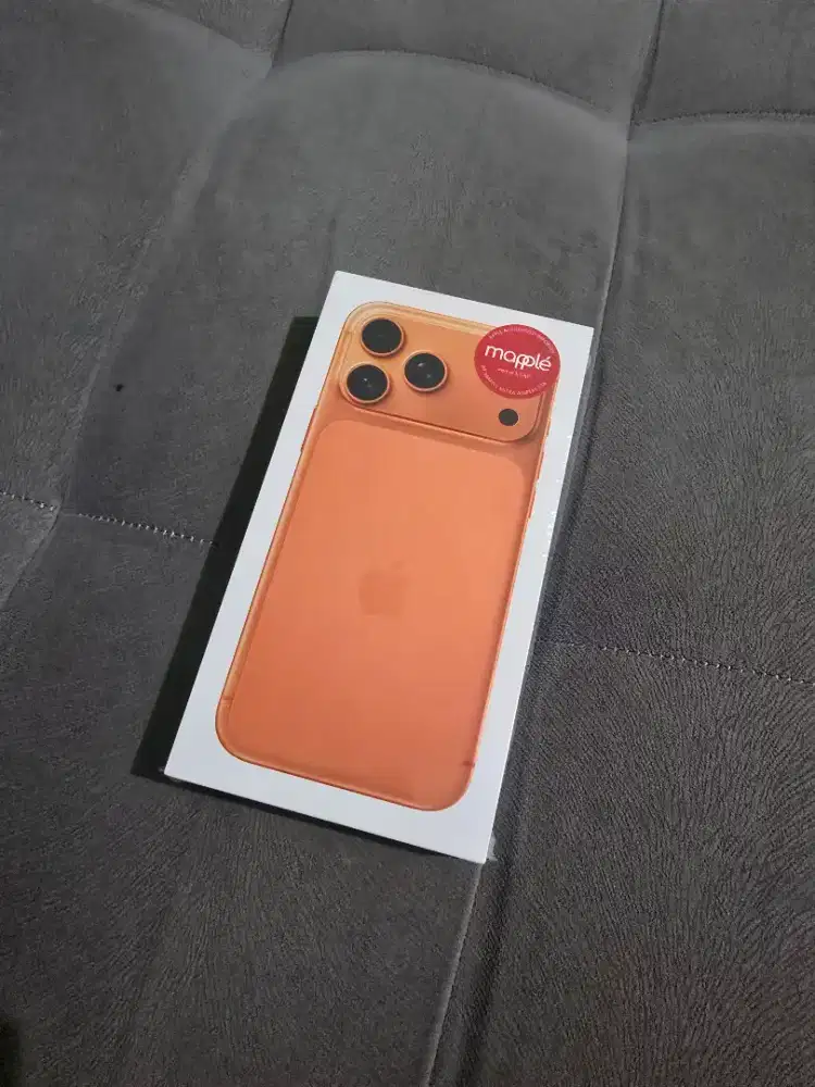 IPhone 17 pro 256 gb ibox baru/segel box new, cosmic orange