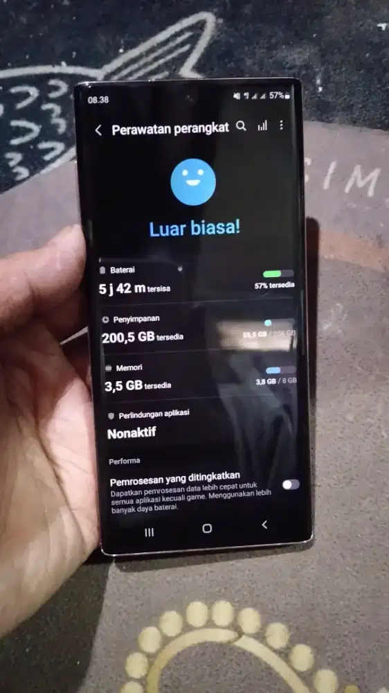 SAMSUNG NOTE 10

RAM 8/256