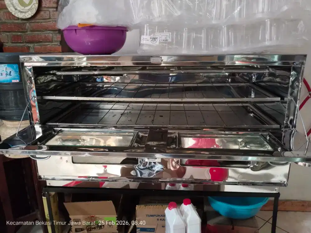 Oven Gas Stainless ukuran 120x55x70