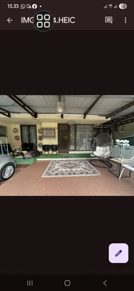 Dijual cepat hunian tengah kota