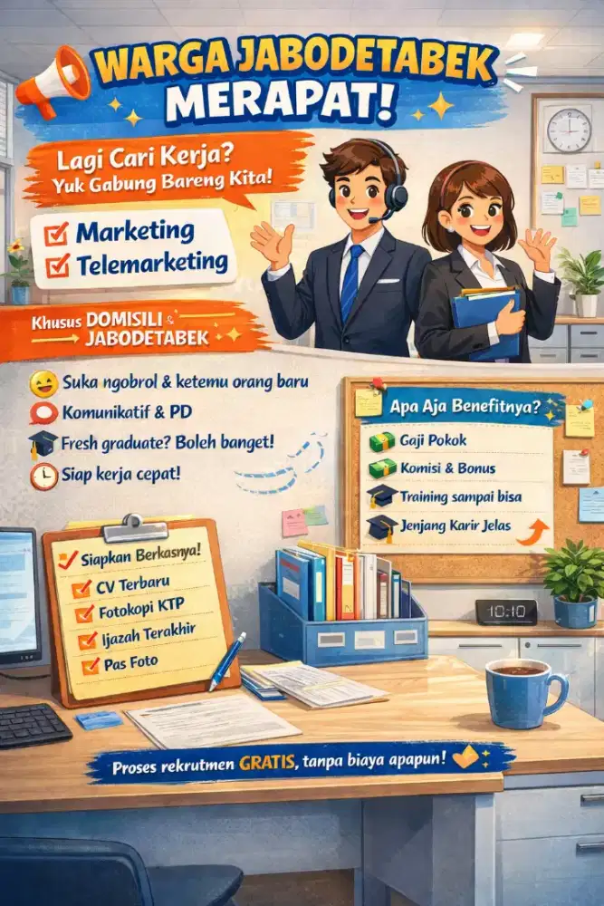 LOWONGAN KERJA JAKARTA SELATAN