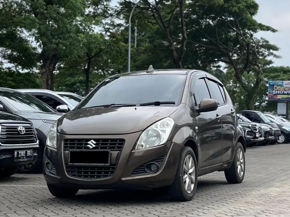 (CASH TERMURAH) SUZUKI SPLASH GL MT MANUAL 2013 COKLAT KM 115RB
