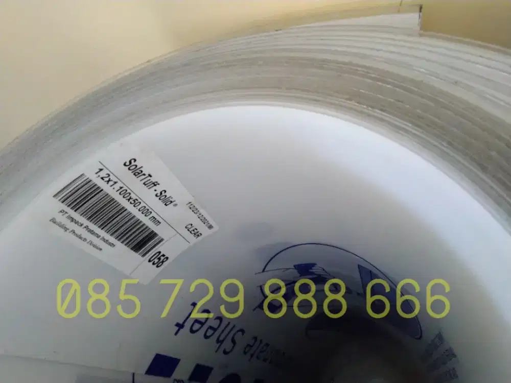 Solarflat / Solartuff Solid Tebal 1,2 mm