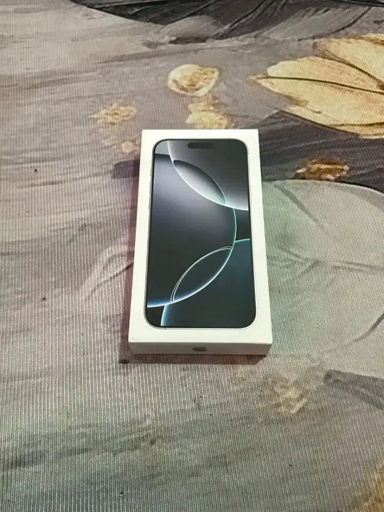 IPhone 16 pro 256 gb ibox baru/segel box new, White titanium