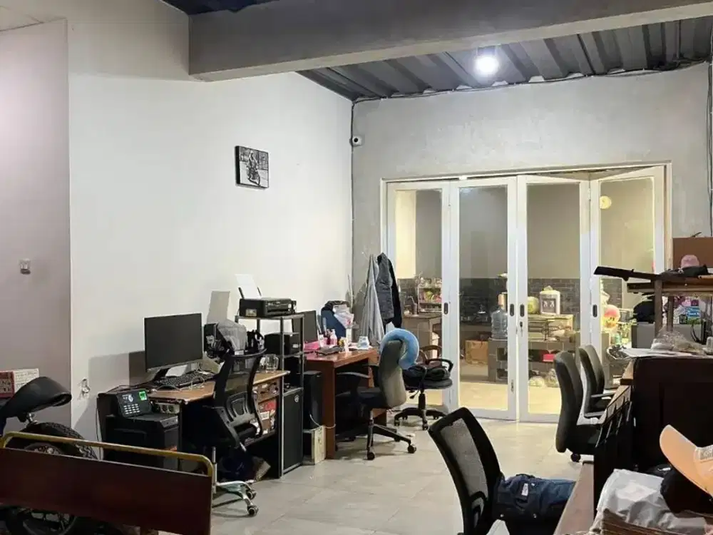 Dijual rumah Bangunan minimalis industrial burangrang lengkong buah batu