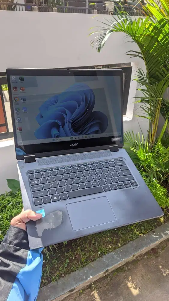 Laptop Acer Spin P4 i3-1115G4 RAM 8GB SSD 256GB Win11 Pro Touchscreen