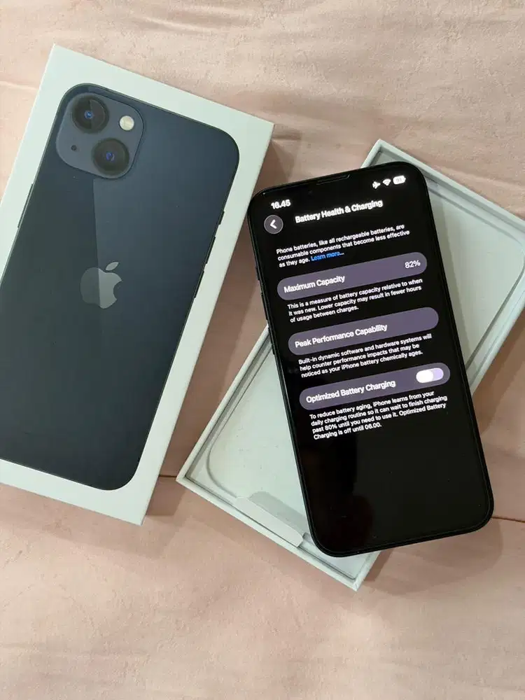 iPhone 13 hitam black 128gb