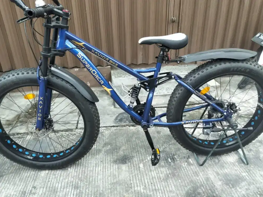 Di jual sepeda fatman ban besar uk 26 siap pake