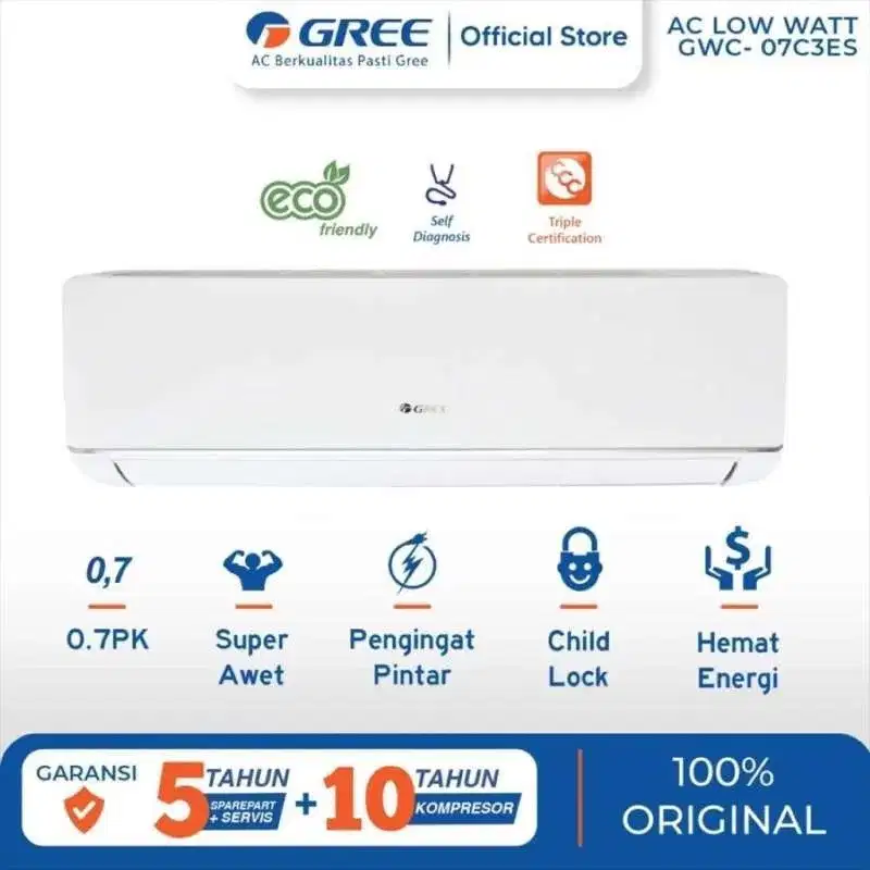 AC Gree 3/4 Pk. Nego