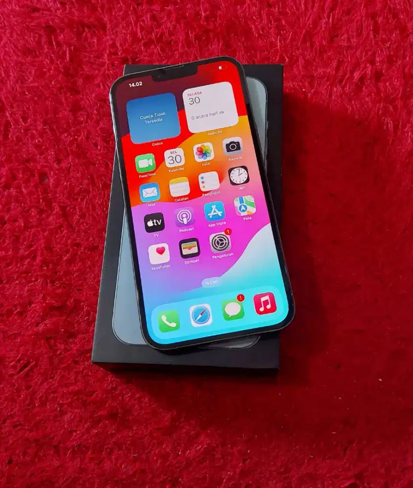 IPhone 13 pro max 512 gb bea cukai dual sim, siera blue