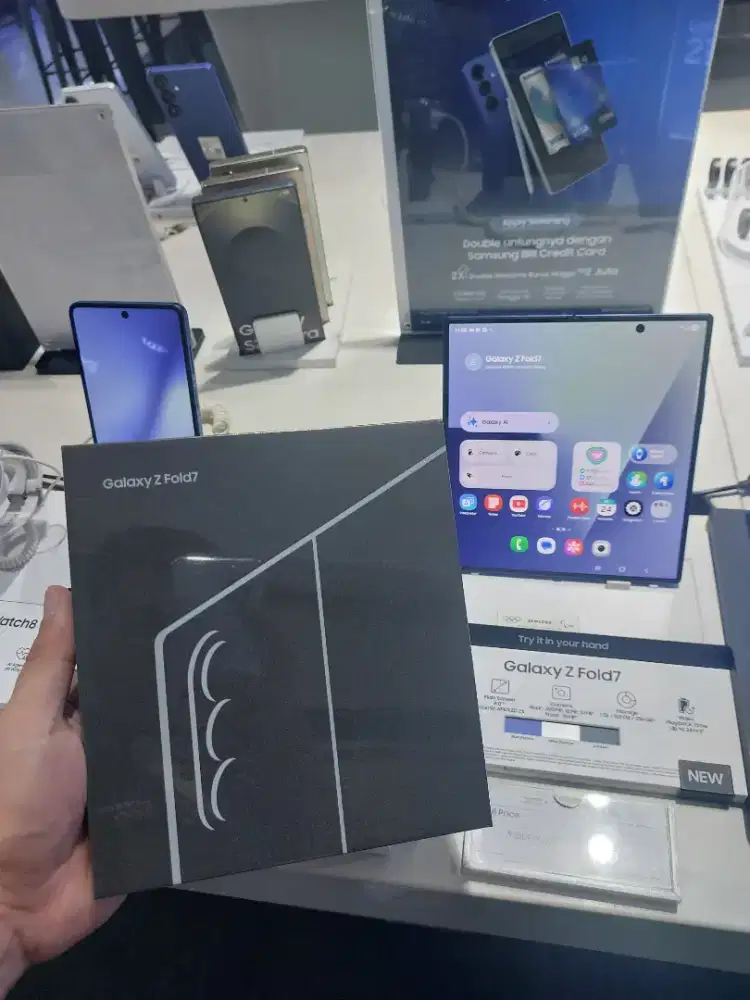 Samsung Galaxy Zfold7 [unit Resmi] stok terbatas