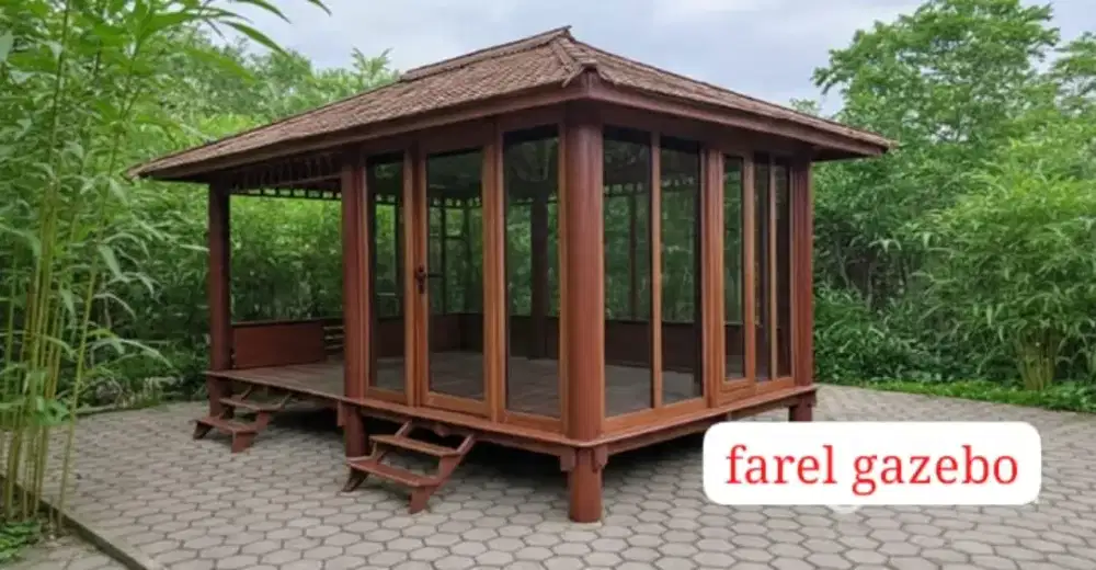 gazebo kayu,gazebo jepara