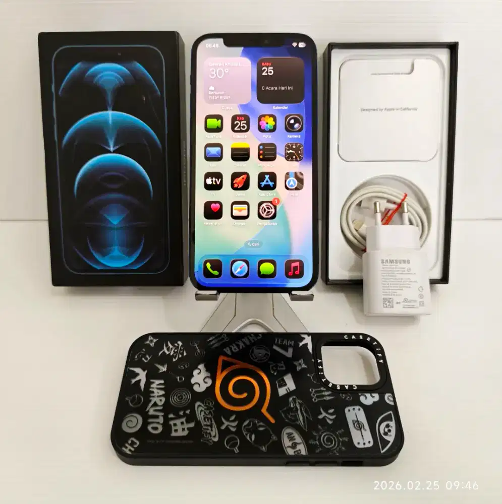 Ip 12 Pro 128 Gb Inter lama All Opp Fullset Original bs TT/BT