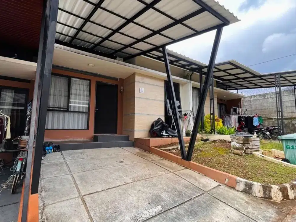 Rumah 6 Menit ke Stasiun Cilebut SHM Siap Huni Dibantu KPR J-42155