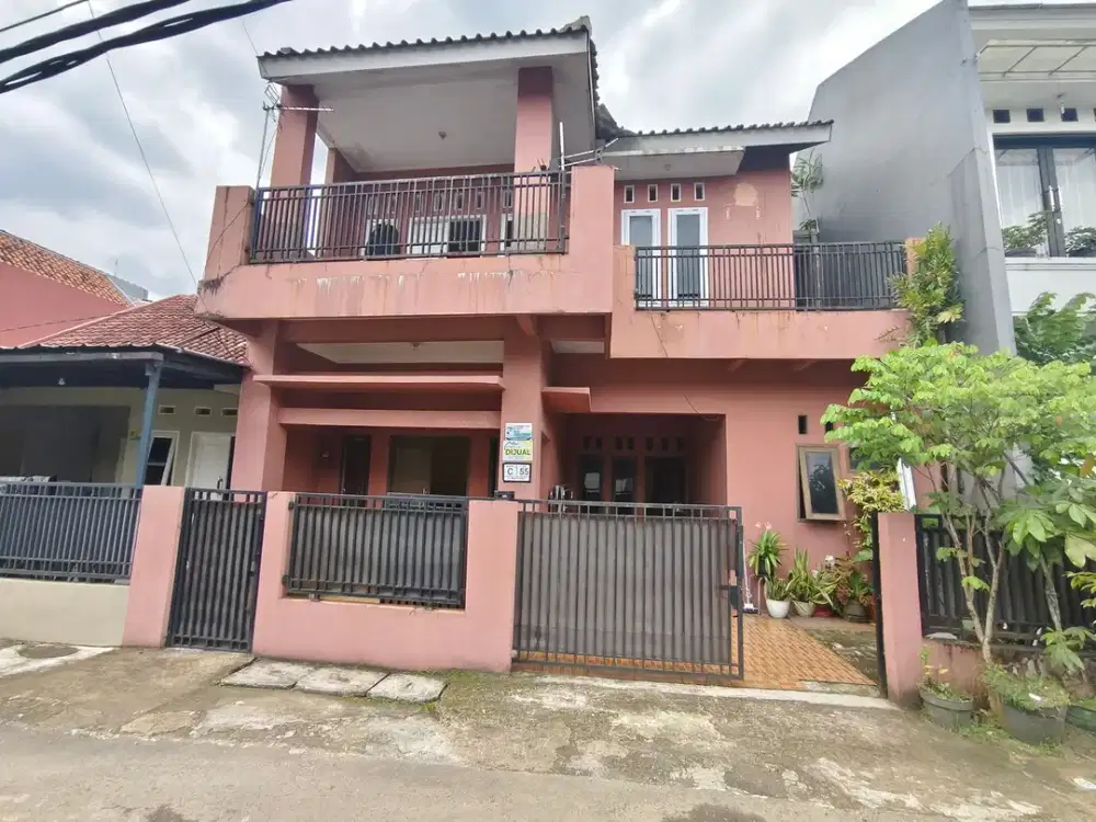 Rumah 7 Menit ke Mall Bogor Square SHM Hadap Timur Siap KPR J-39886