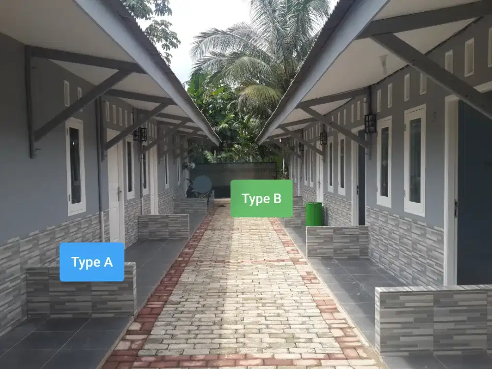 Dikontrakan rumah minimalis dekat Pasar Pucung dan GDC.