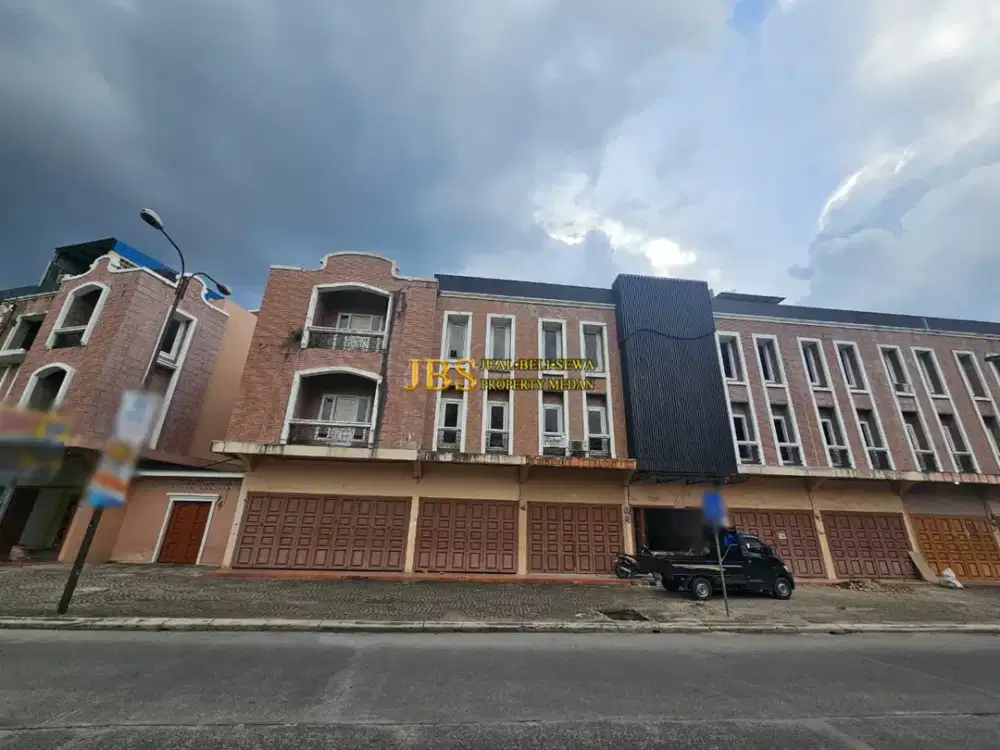 TERMURAH!! JUAL CEPAT! Ruko Kondisi Kosong di Komplek Medan Resort City Jalan Merci Raya