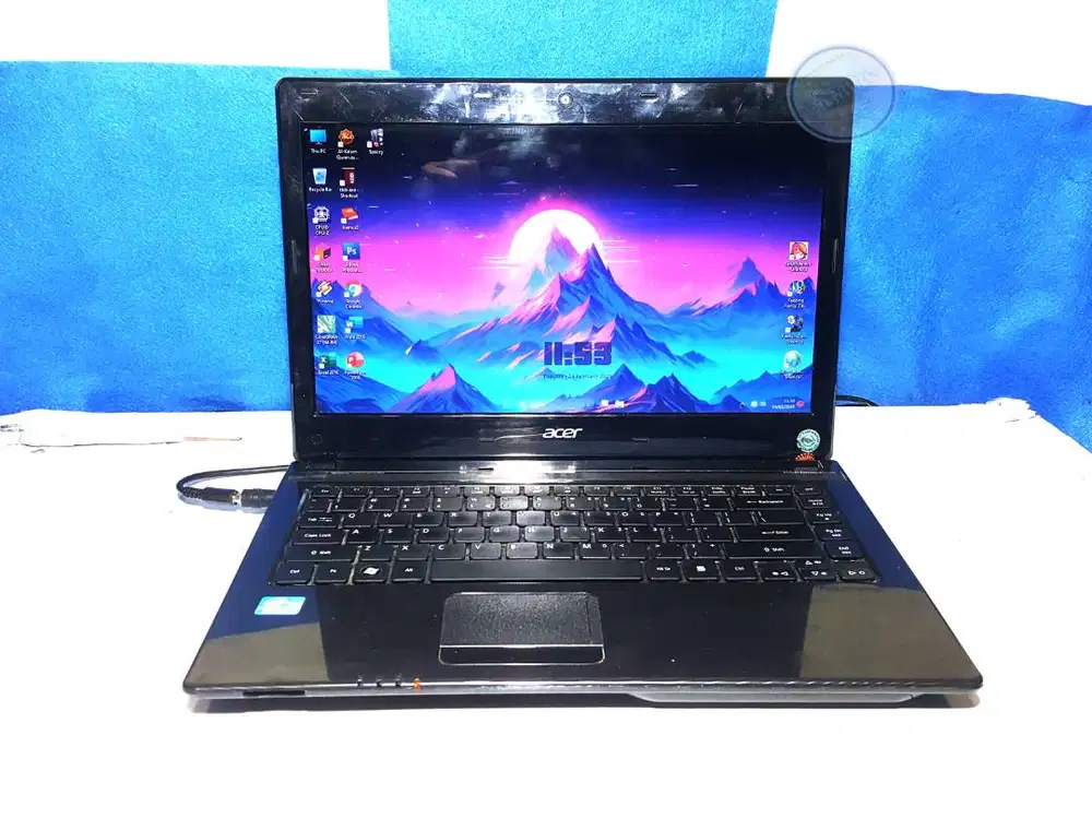 Laptop Acer Core i5 Ram 6 Silver Mins Batry