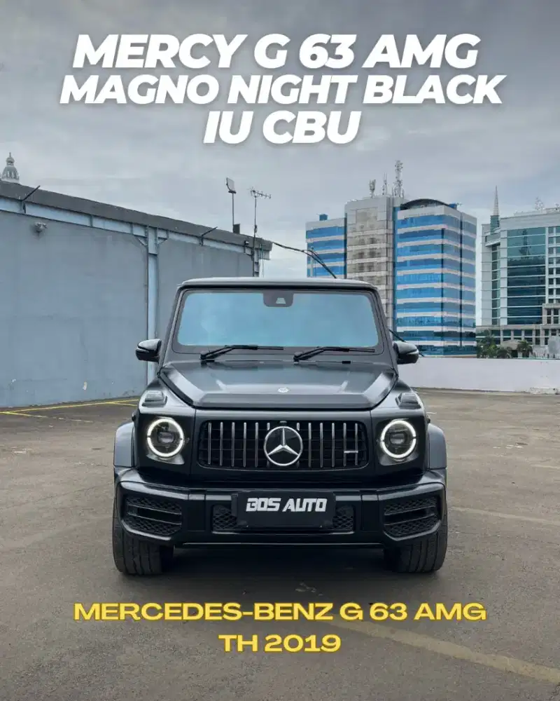Mercedes benz G 63 AmG 2019