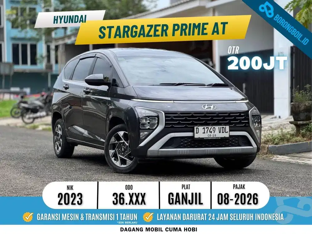 Hyundai Stargezer Prime A/T Abu 2022/2023 Low KM! | Xpander Avanza