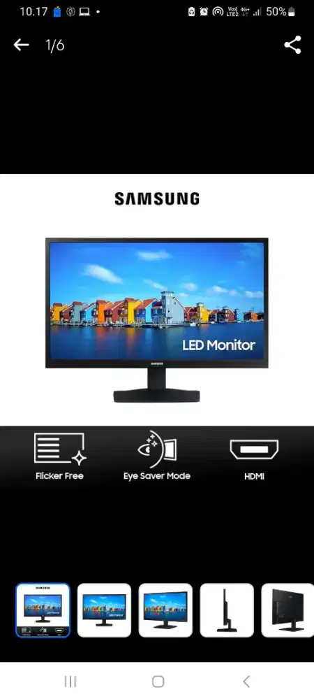 MONITOR SAMSUNG LED FLAT