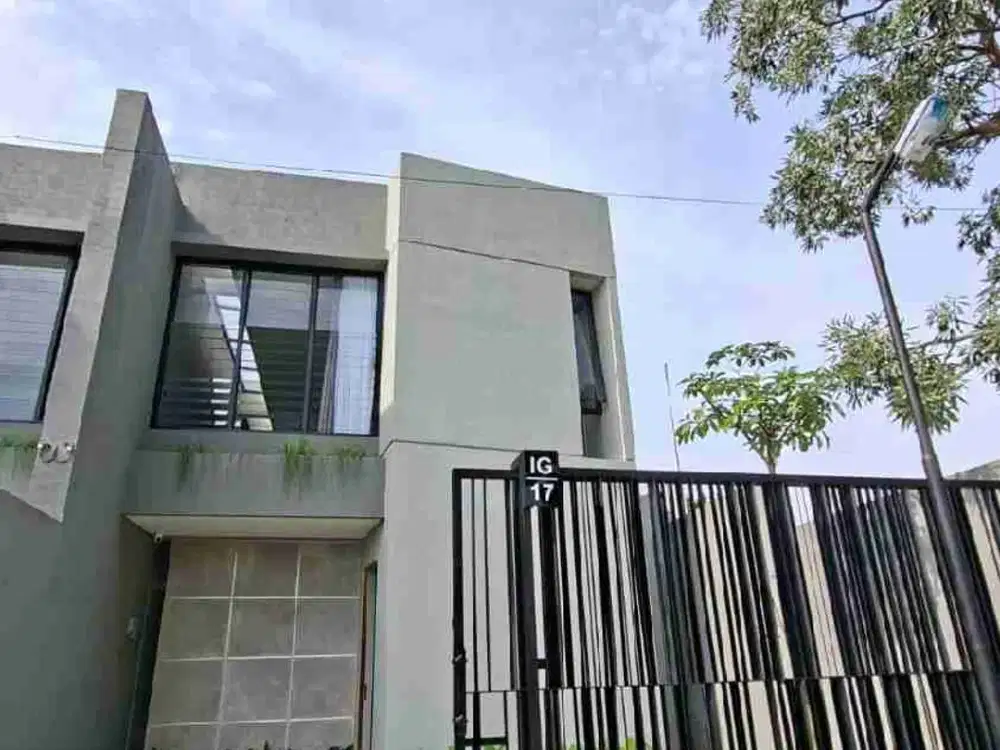 Rumah baru modern minimalis di perumahan dekat pakuwon mall solo baru